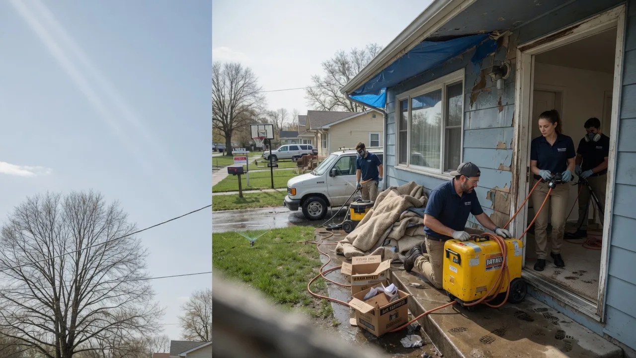 Basement Flood Cleanup in Shively, KY near me